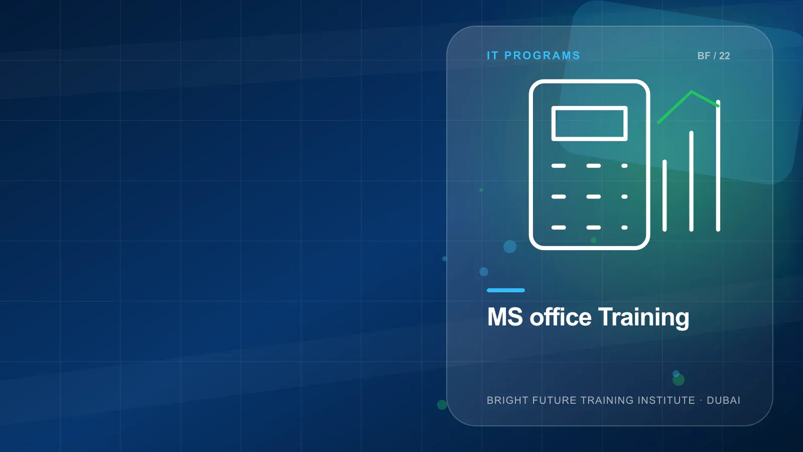 MS office Training — Bright Future Training Institute