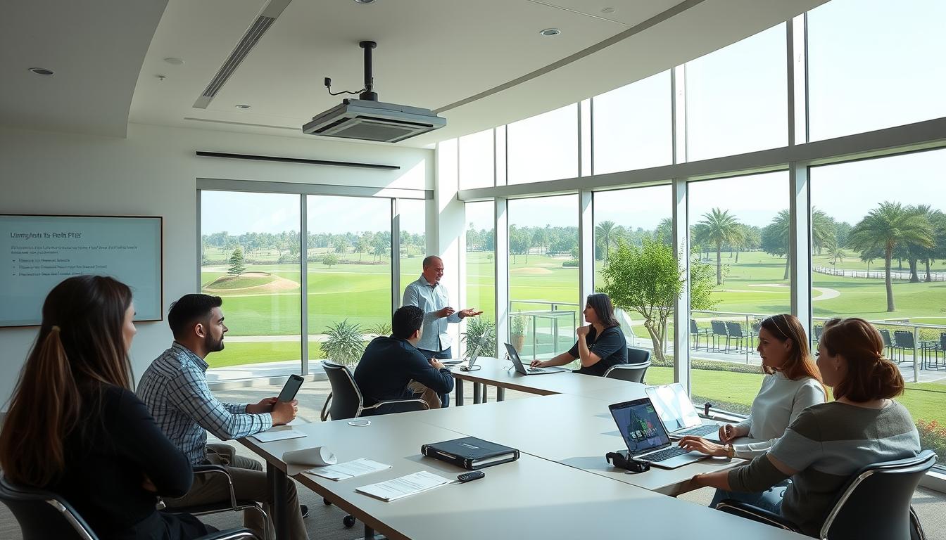PTE training Jumeirah Golf Estates